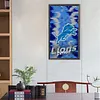 Detroit Lions-Full Round Diamond Painting 30*55CM