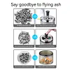 Push Down Ashtray Windproof Spinning Ashtray Desktop Ashtray for Home Office Car