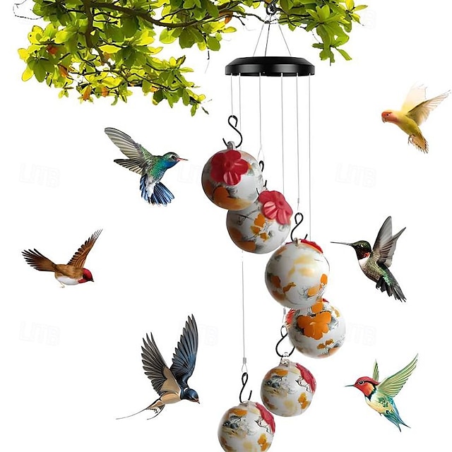 Charming Wind Chimes Hummingbird feeders - tree - Codlins