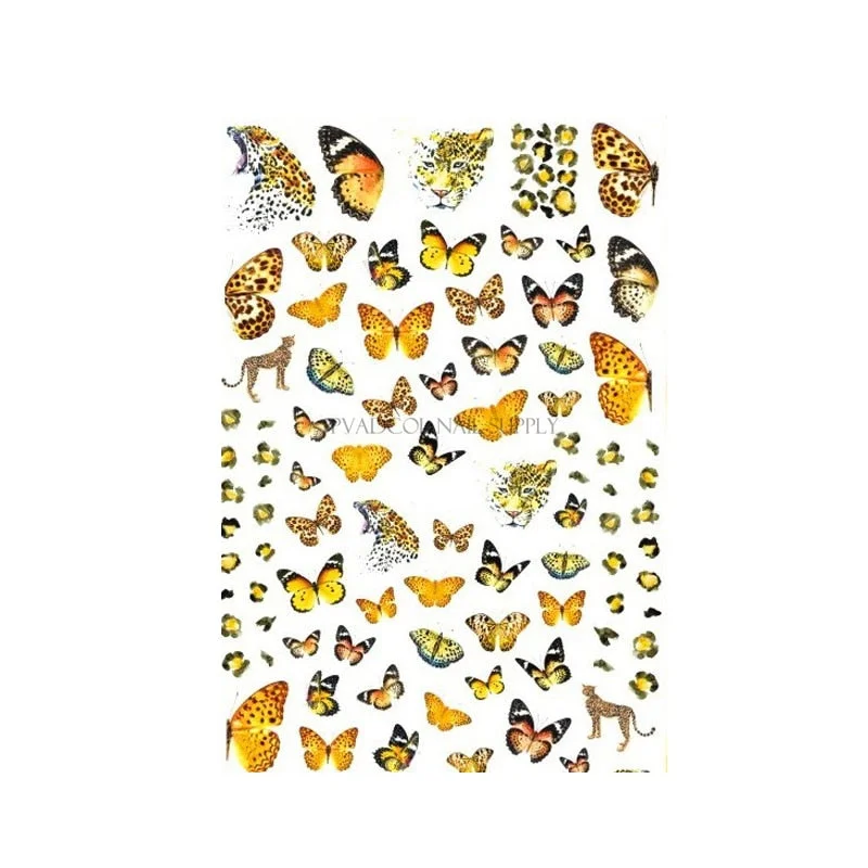 3D Holographic Stars Nail Stickers Self-adhesive Transfer Decals Lips Snowflake Sliders Tips Salon Manicure Nail Art Decoration-Nail Inspo