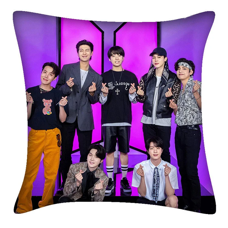 BTS Festa 9th Anniversary Double-sided Printed Pillow