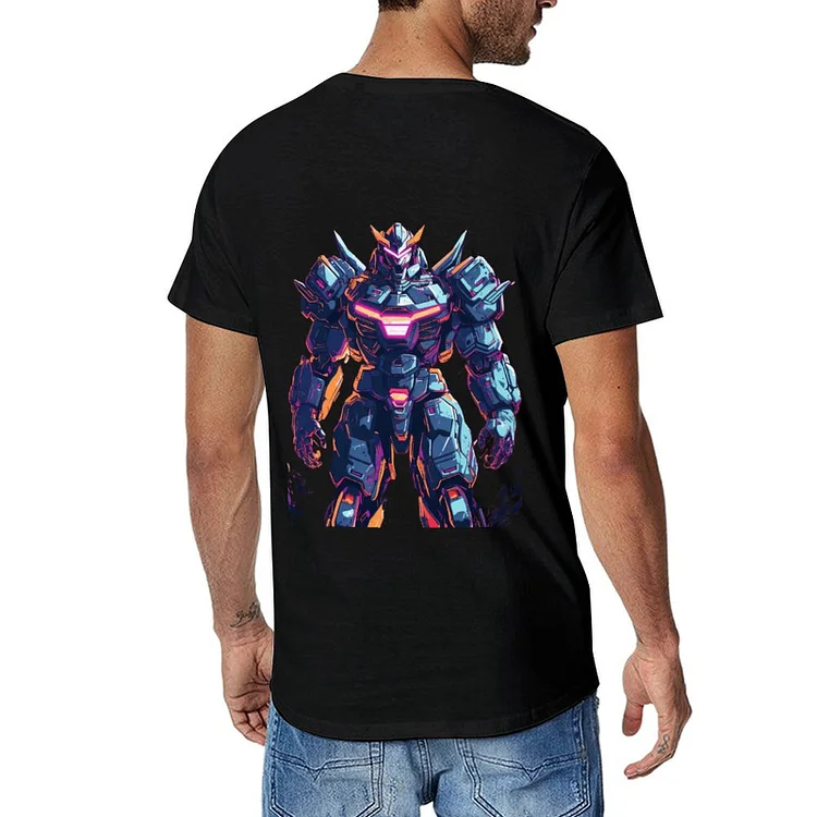 Men's T-shirt FUTURISC MECHA  customized, personalized, gift