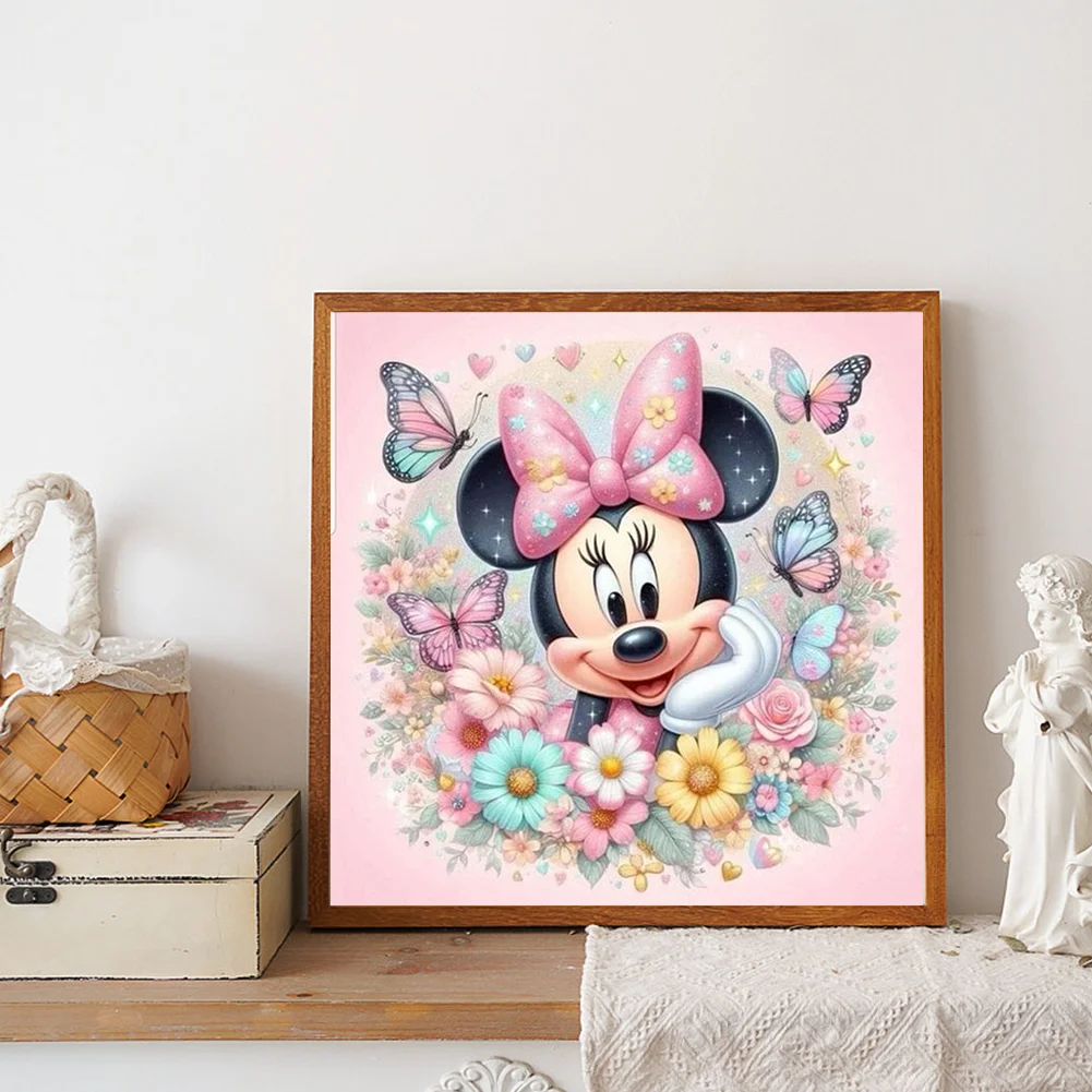 Diamond Painting - Full Round Drill - Mickey Mouse(Canvas|30*30cm)