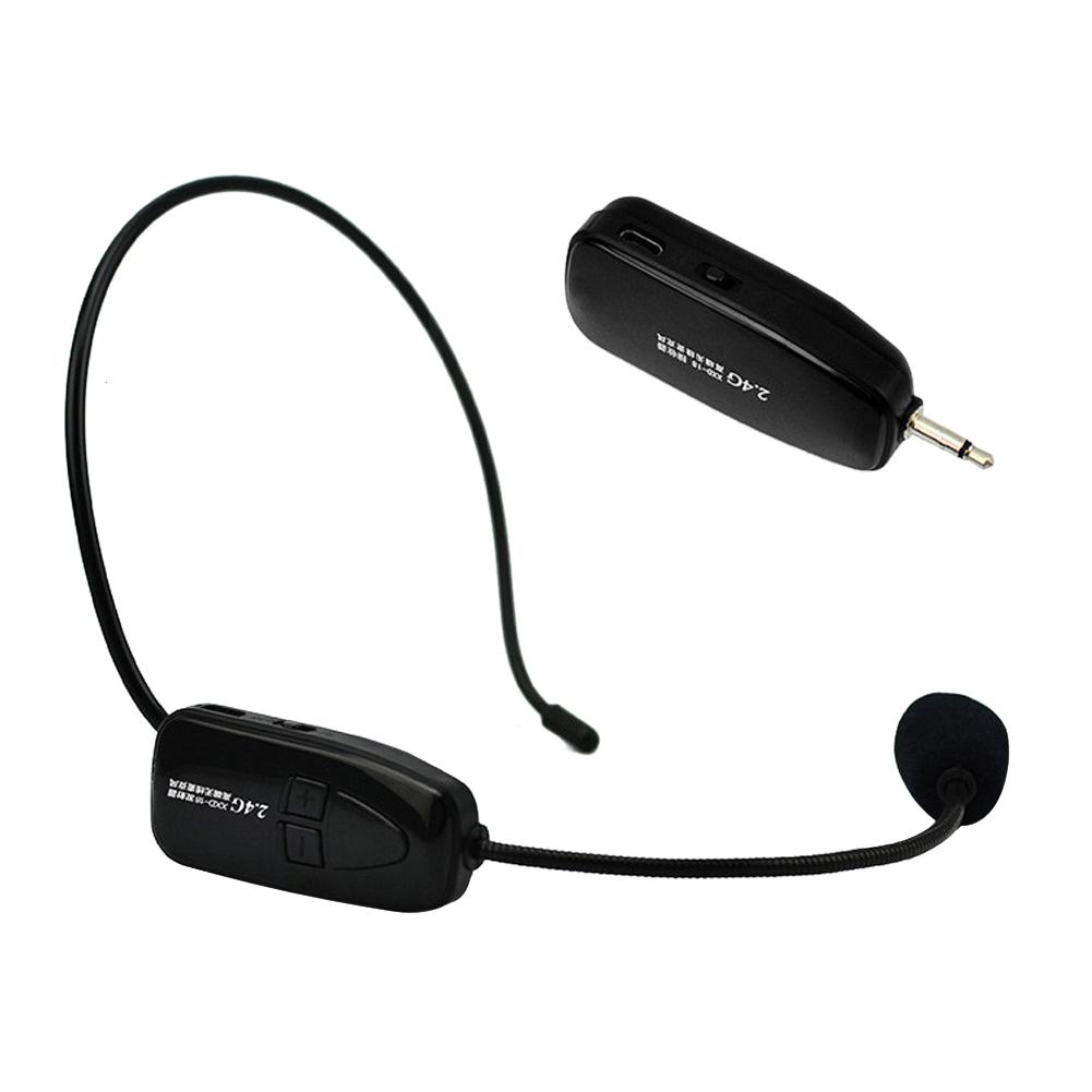 

2.4G Wireless Microphone Headset Megaphone Radio Mic for Loudspeaker, 501 Original