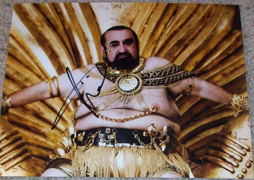 KEN DAVITIAN SIGNED AUTOGRAPH BORAT MEET THE SPARTANS 8x10 Photo Poster painting w/EXACT PROOF