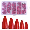 50PCs Bullets Fishing Sinkers Weights Slip Sinkers Kit for Bass Trout Panfish
