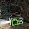 16000mAh AM/FM/WB NOAA Emergency Weather Radio Hand Crank/Solar/Type-C Charging