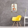 Pin Up Bathroom Girl - Vintage Metal Signs(12*16Inch)-Pin-up-girls