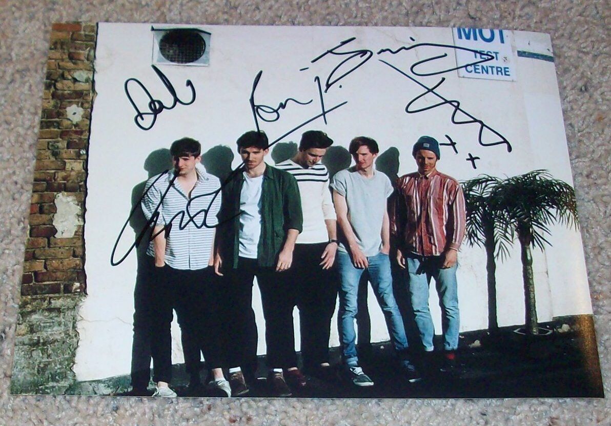 COASTS GROUP SIGNED AUTOGRAPH 8x10 Photo Poster painting BAND A w/PROOF CHRIS CAINES +4