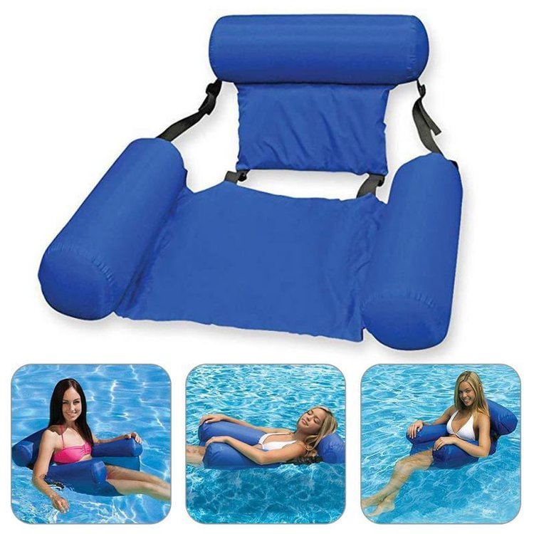 Water Chair Lounger, Inflatable Pool Hammock