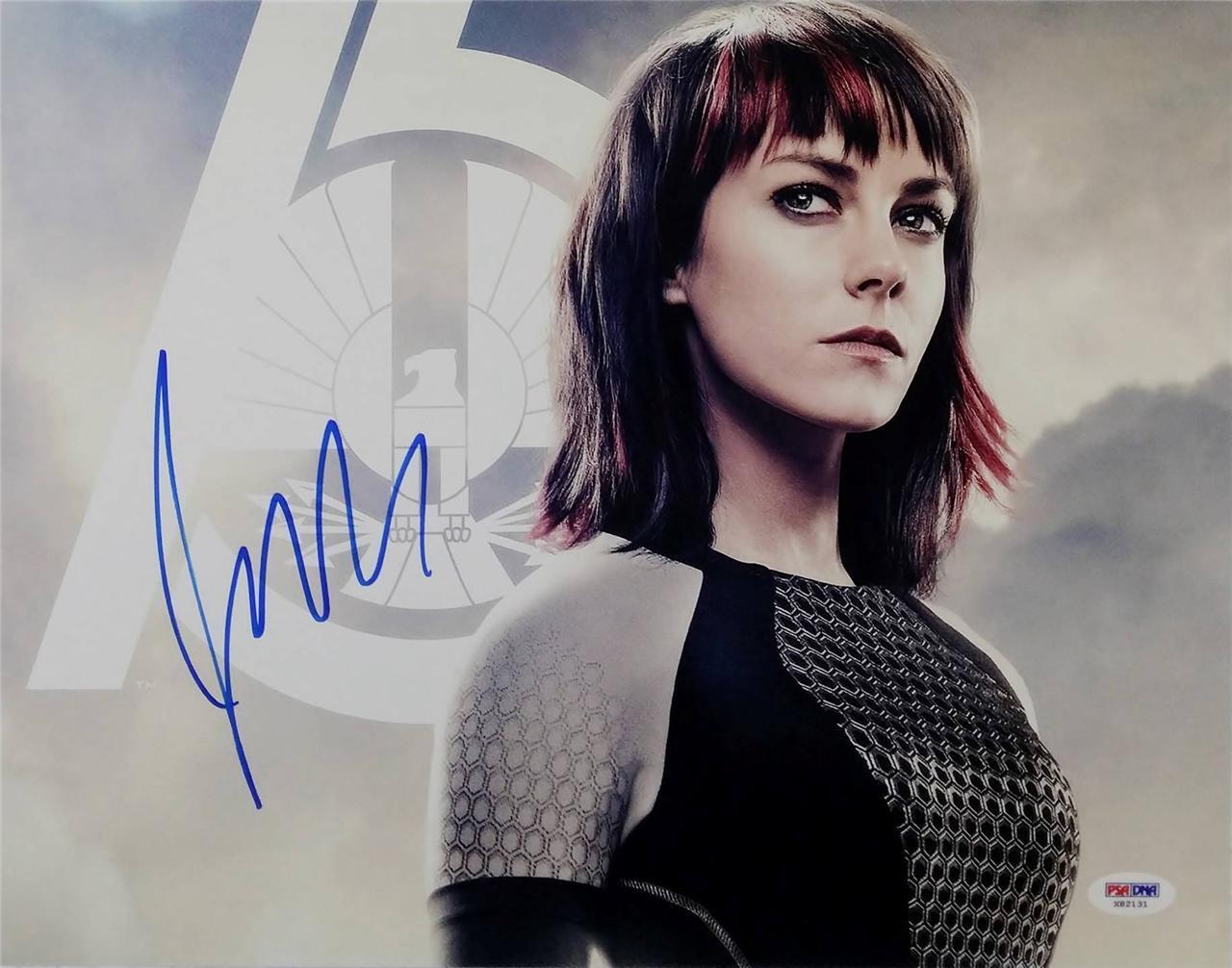 Jena Malone Signed Hunger Games 11x14 Photo Poster painting PSA/DNA X82131 Johanna Mason