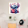 Love Stitch - 11CT Stamped Cross Stitch - 40*40cm - Disney