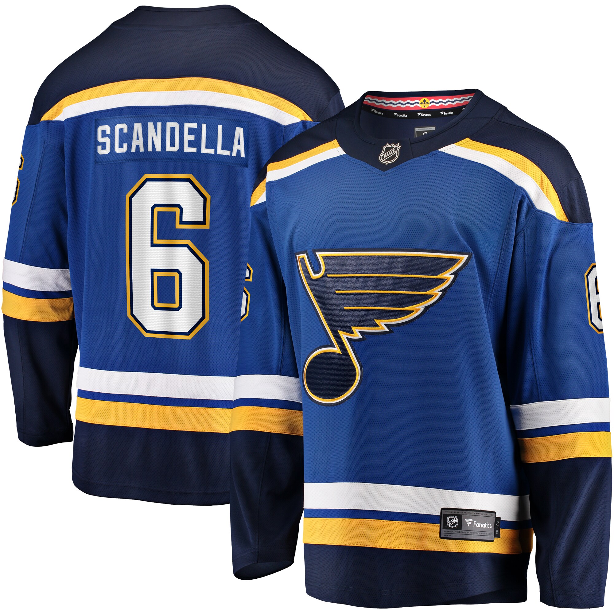 Marco Scandella St. Louis Blues Fanatics Home Premier Breakaway   Jersey &ndash; Blue mysite