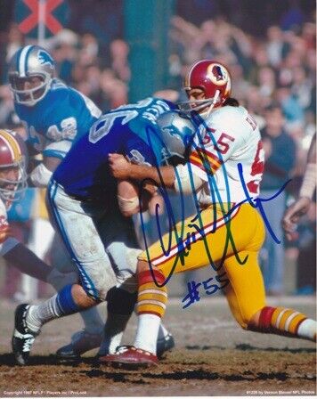 Chris Hanburger Signed - Autographed Washington Redskins 8x10 inch Photo Poster painting