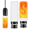 2 Pcs LED Flame Light Bulb 5W Flickering Light Bulbs 4 Lighting Modes Decorative Flame Lamp for Bedroom Living Room Gardens Parties