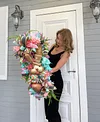 🐰Bunny Easter Swag Wreaths for Front Door-mysite-Adracos