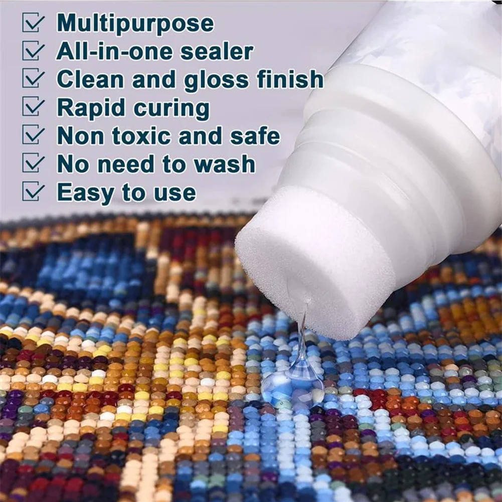 Diamond Painting Sealer 5D Diamond Painting Art Glue for Diamond Painting Puzzle