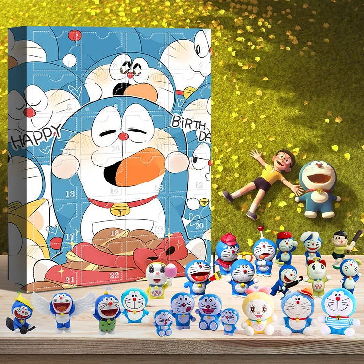 Doraemon Advent Calendar -- The One With 24 Little Doors