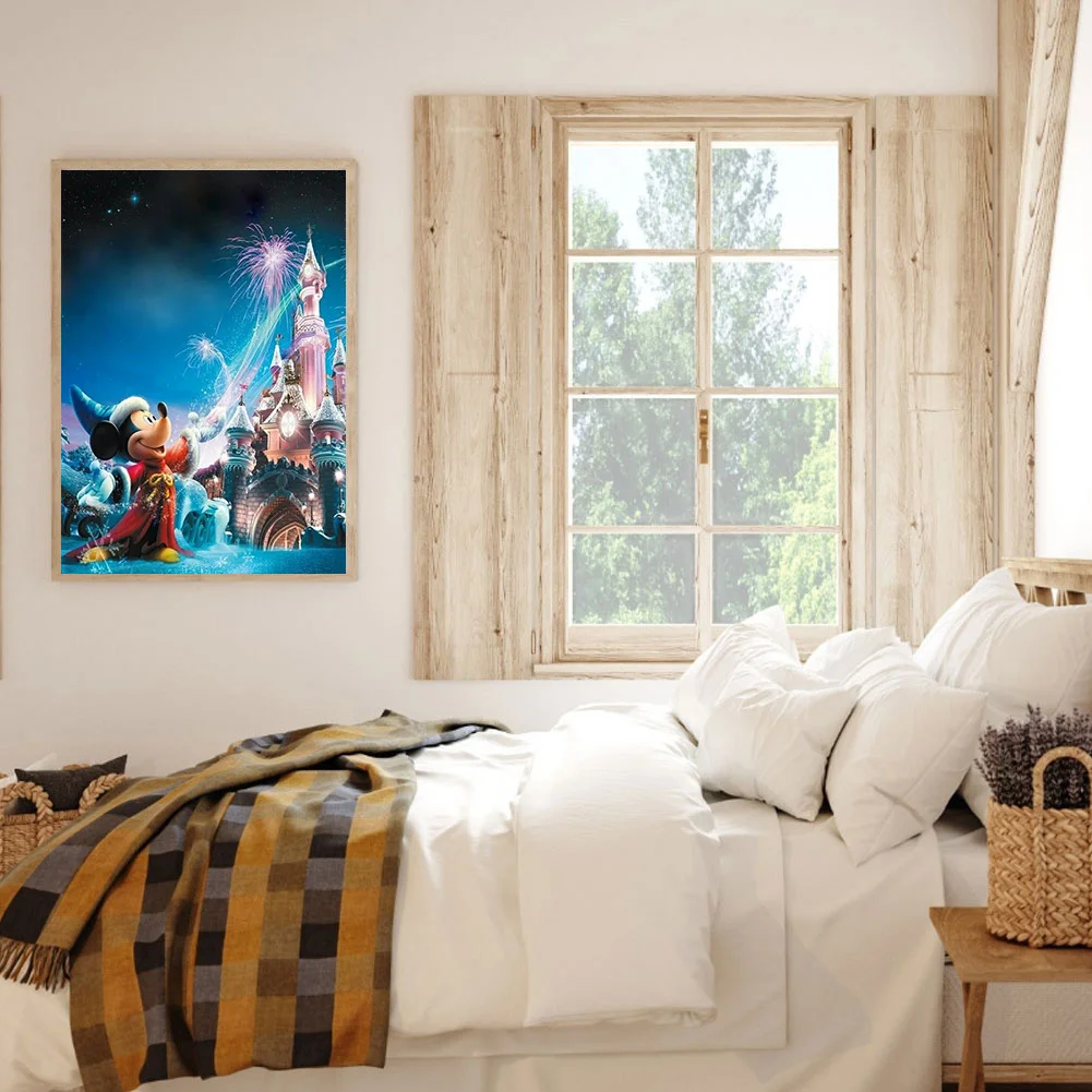 Full Round Diamond Painting 30*40cm - Mickey