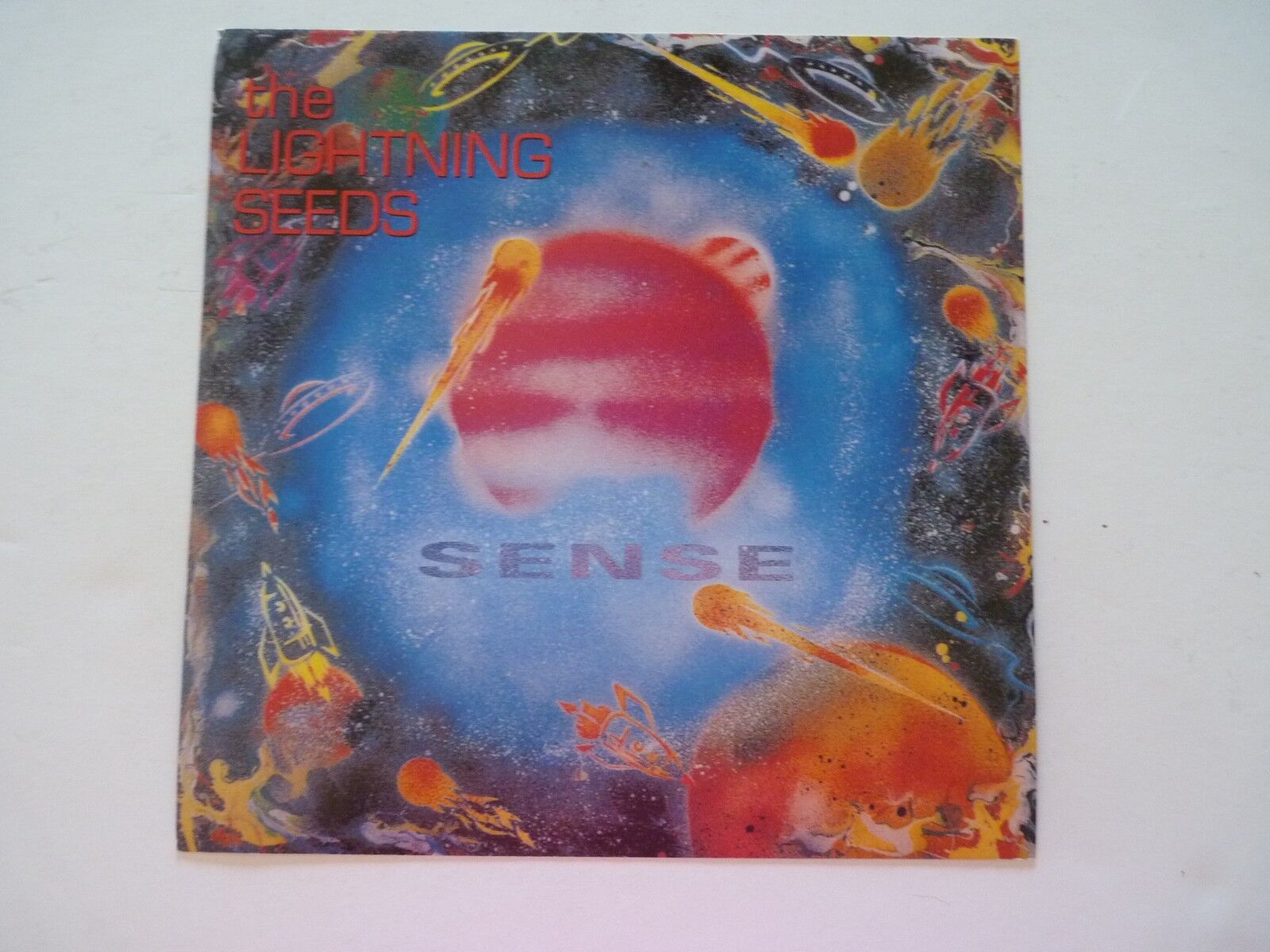 The Lightning Seeds Sense LP Record Photo Poster painting Flat 12x12 Poster