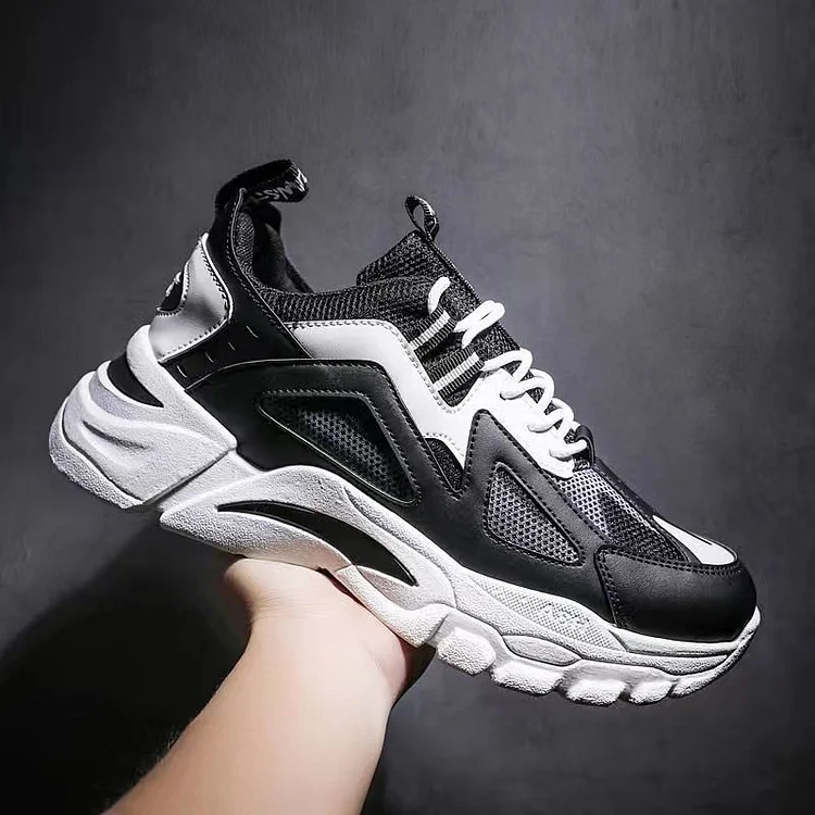 Xrcrm Fashion Mesh Men's Shoes Breathable Light Men Casual Sneakers 2025 Quality Comfortable Outdoor Man Running Shoes Tenis Masculino
