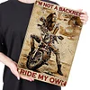 Ride A Motorcycle - Metal Tin Signs(8*12Inch/12*16Inch) - Garage&Transport