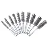 6/8/10/12 Pcs Stainless Steel Wire Brush 8mm-19mm Cleaning Brush Polishing Tool