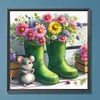 Diamond Painting-DIY Full Round Drill Mouse&Boot