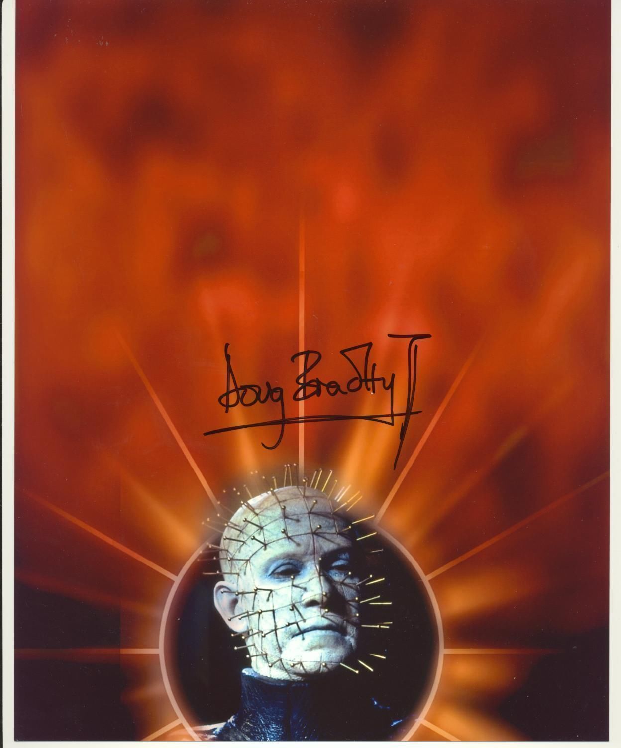 Doug Bradley Autograph HELLRAISER Signed 10x8 Photo Poster painting AFTAL [0136]