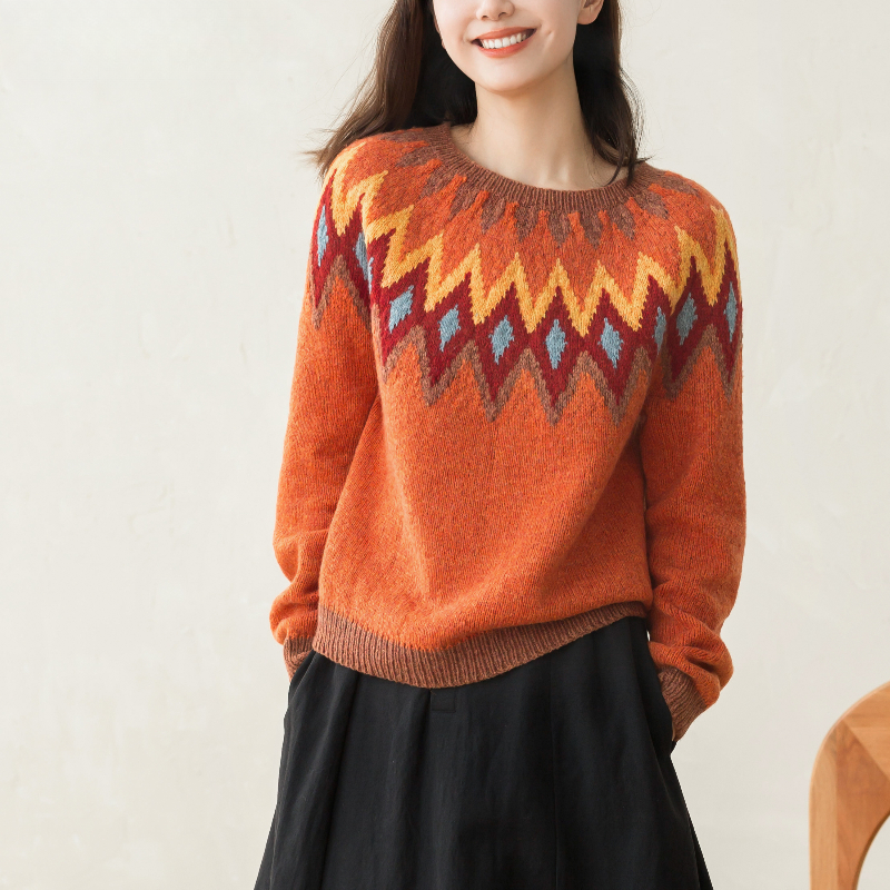 Susan's Fair Isle Knit Kit: DIY Luxury Wool Yarn Bundle
