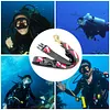 Scuba BC Fin and Mask Holder with Quick Release Buckle Diving Mask Fin Keeper