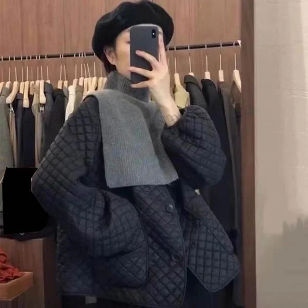 New Women Full Sleeve Goddess Fan Single Breast 2020 Winter Minority Parkas