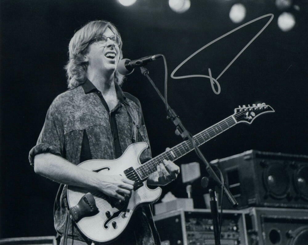 TREY ANASTASIO SIGNED AUTOGRAPH 8x10 Photo Poster painting - PHISH, BILLY BREATHES, JUNTA, FUEGO