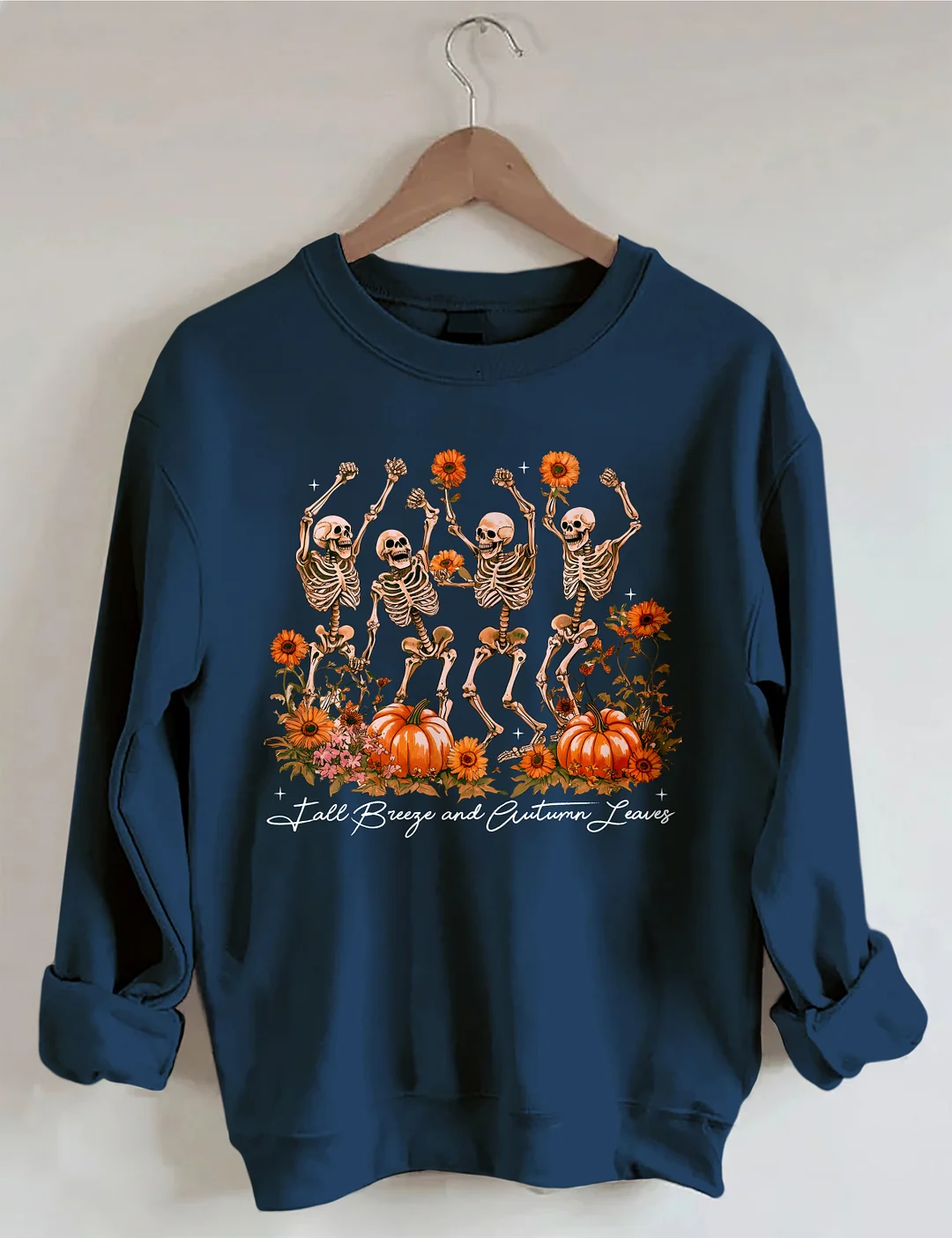 Fall Breeze and Autumn Leaves Sweatshirt