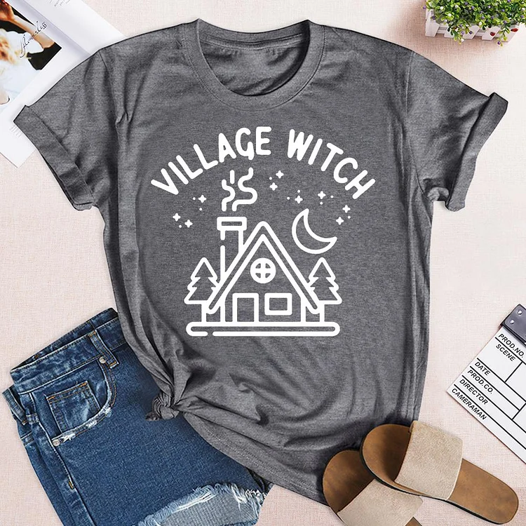 Village Witch T-Shirt-03795-Annaletters