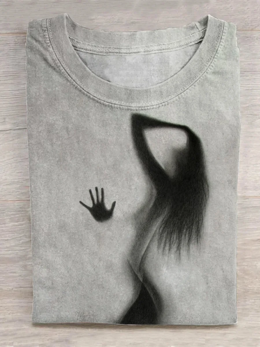 Eagerlys Girl Taking A Shower T-shirt Eagerlys