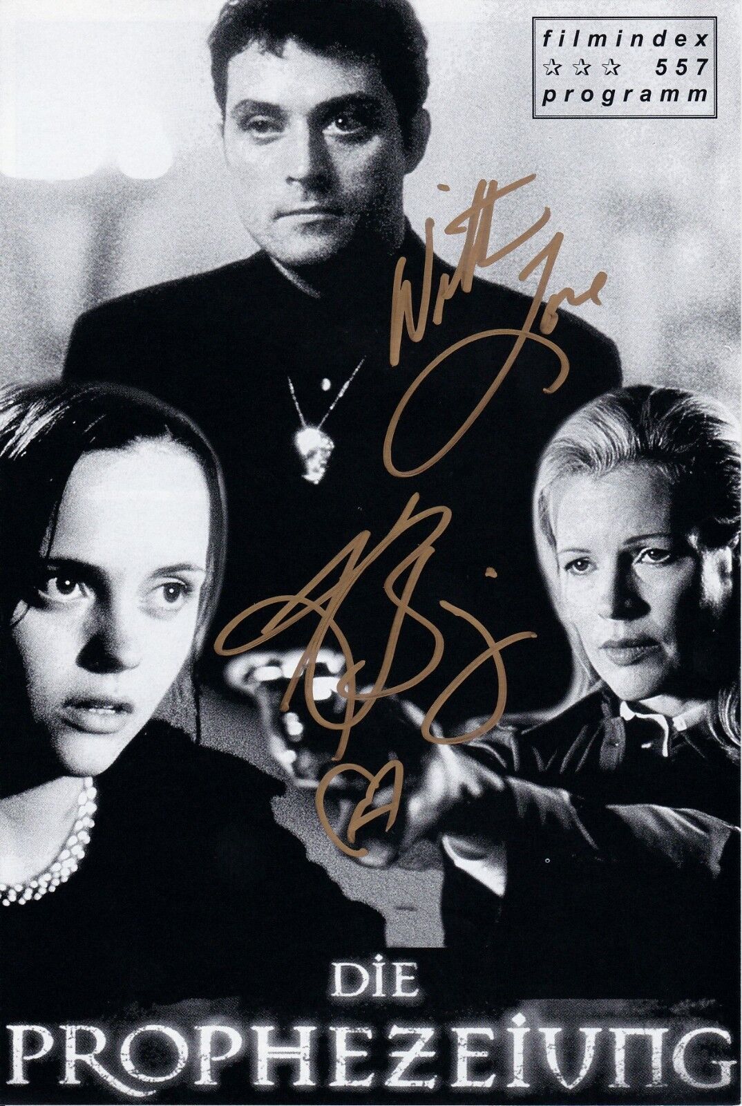 KIM BASINGER hand-signed BLESS THE CHILD movie program w/ UACC RD COA authentic