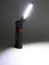 COB LED Flashlight Rechargeable Work Camping Torch Folding Night Light (L)