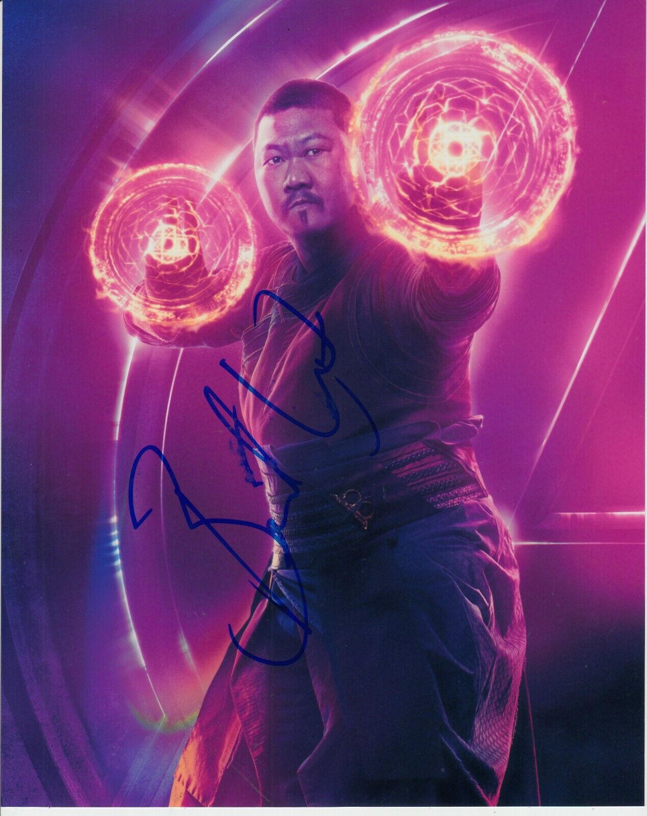 BENEDICT WONG SIGNED AVENGERS Photo Poster painting UACC REG 242 (1)