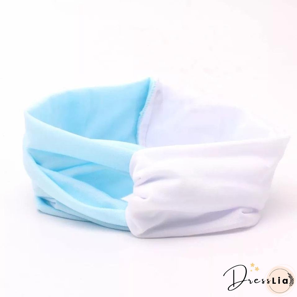 Contrast Color Hair Band Accessories