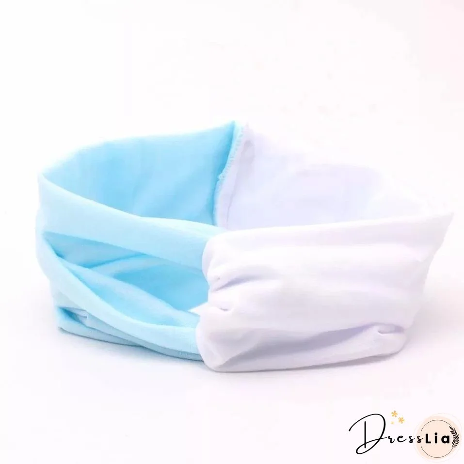 Contrast Color Hair Band Accessories