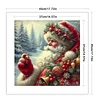 Santa Claus-11CT Stamped Cross Stitch 45*45cm/17.72*17.72in tapestrymarket
