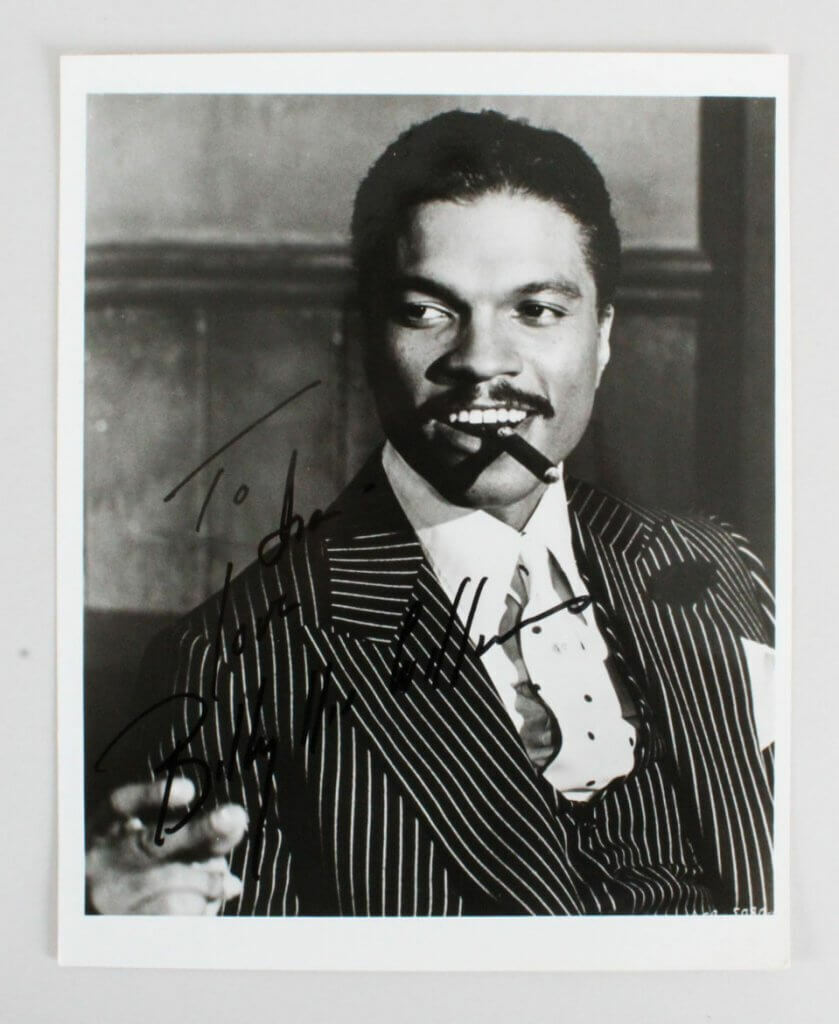 Billy Dee Williams Signed Photo Poster painting 8x10 - COA JSA