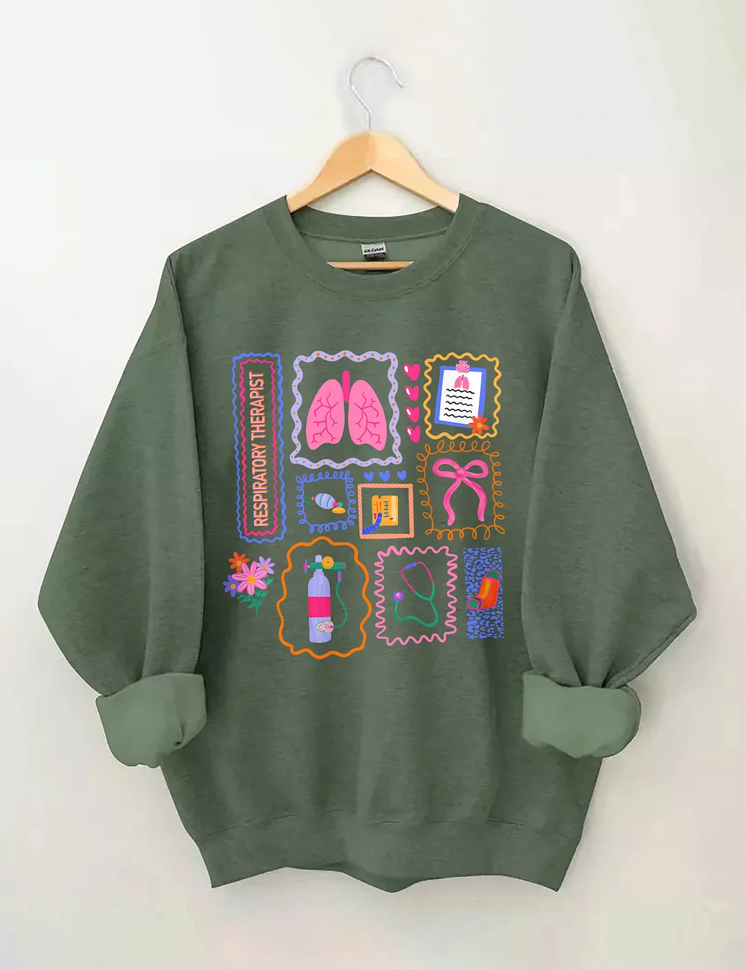 Cute Respiratory Therapist Sweatshirt