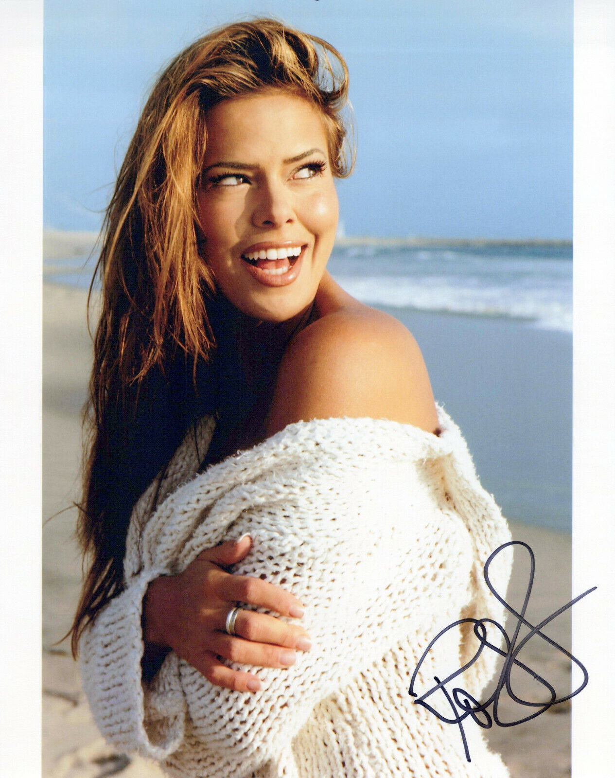 Rosa Blasi glamour shot autographed Photo Poster painting signed 8x10 #25