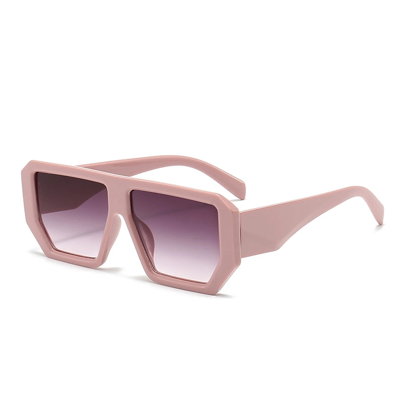 Elegant Minimalist Sunglasses Pc Square Full Frame Women’s Sunglasses