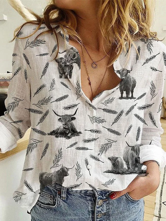 Women's Farm Loose Casual Shirt