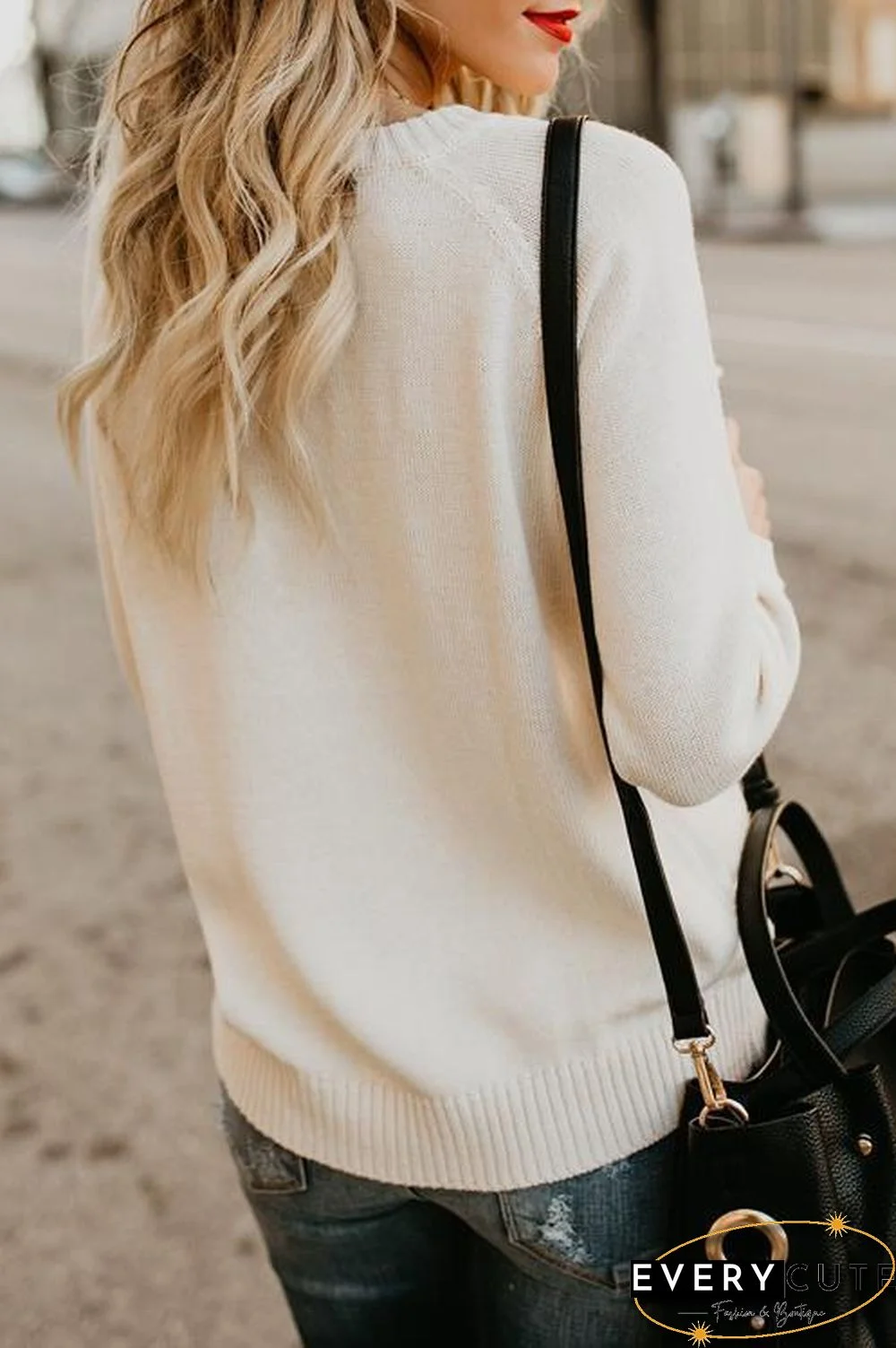 Thanks Love Heart Sweaters