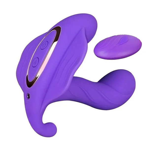 Remote Control Wearable G Spot Vibrator - Rose Toy