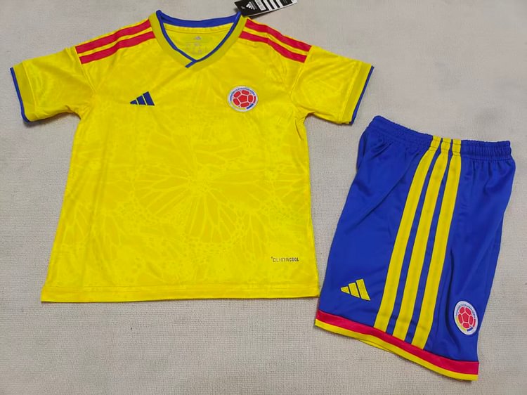 2026-27 World Cup Colombia Home Jersey - Adult and Children's Set